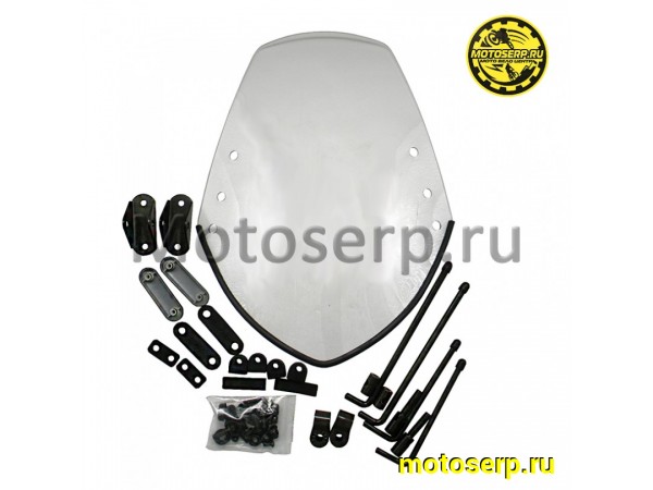 Купить  Стекло лобовое (ветровое, обтекатель) Regulmoto TE (шт) (Regul 100867 купить с доставкой по Москве и России, цена, технические характеристики, комплектация фото  - motoserp.ru