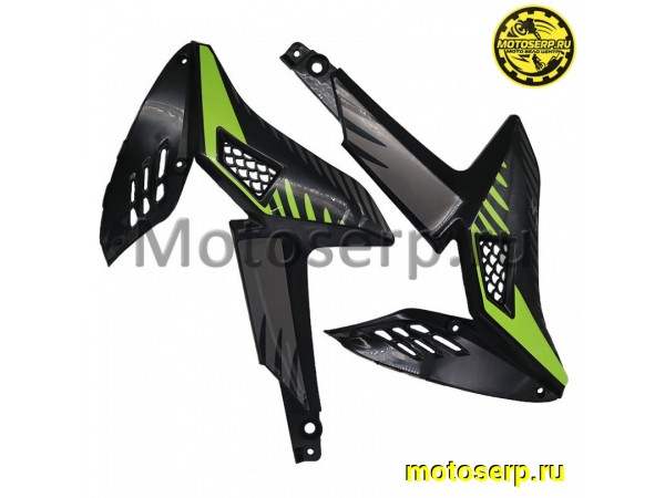 Купить  Облицовка бака нижняя Regulmoto TE (цвет зеленый) (комп) (Regul 302845-1 купить с доставкой по Москве и России, цена, технические характеристики, комплектация фото  - motoserp.ru