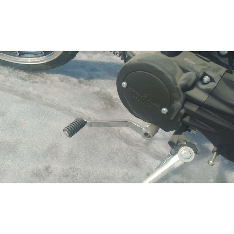 Купить  Мопед Millenium Alpha Champ  4Т; 50cc; колеса 17"литые; 4пер, эл. старт; БЕЗ КИКА!  (шт) 01500 (ТехМаркет купить с доставкой по Москве и России, цена, технические характеристики, комплектация фото  - motoserp.ru