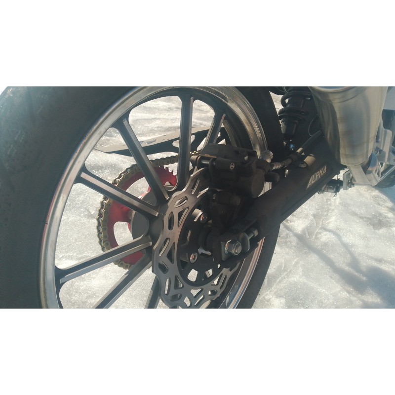 Купить  Мопед Millenium Alpha Champ  4Т; 50cc; колеса 17"литые; 4пер, эл. старт; БЕЗ КИКА!  (шт) 01500 (ТехМаркет купить с доставкой по Москве и России, цена, технические характеристики, комплектация фото  - motoserp.ru