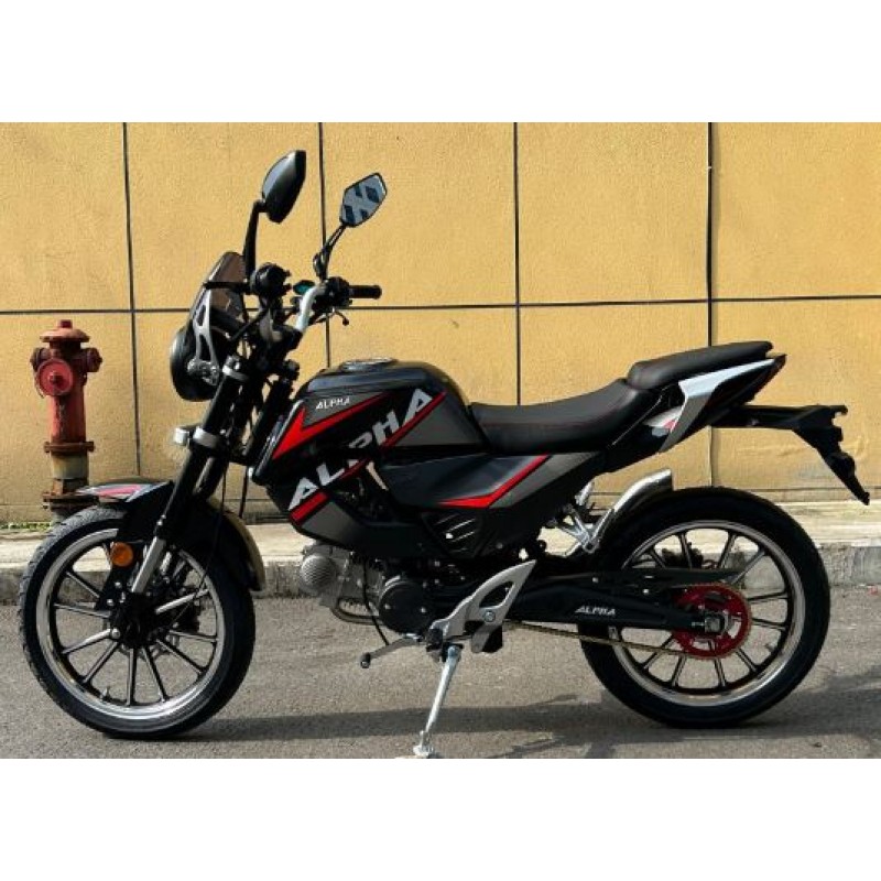 Купить  Мопед Millenium Alpha Champ  4Т; 50cc; колеса 17"литые; 4пер, эл. старт; БЕЗ КИКА!  (шт) 01500 (ТехМаркет купить с доставкой по Москве и России, цена, технические характеристики, комплектация фото  - motoserp.ru