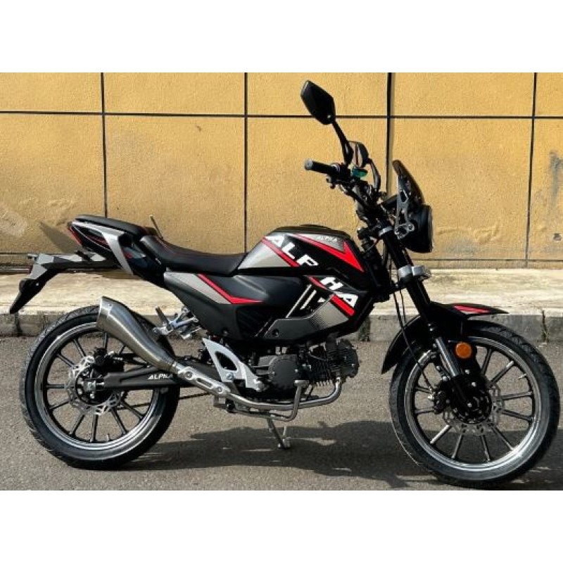 Купить  Мопед Millenium Alpha Champ  4Т; 50cc; колеса 17"литые; 4пер, эл. старт; БЕЗ КИКА!  (шт) 01500 (ТехМаркет купить с доставкой по Москве и России, цена, технические характеристики, комплектация фото  - motoserp.ru