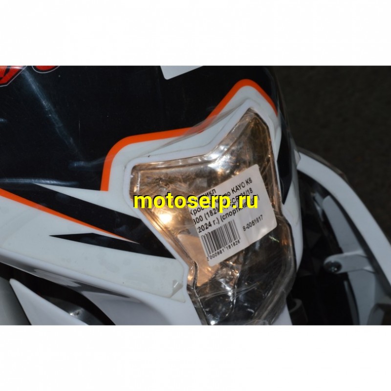 Купить  Мотоцикл Кросс/Эндуро KAYO K6 300 (182MN) FCR 21/18 2024г. (спортинв) (шт) (SM  купить с доставкой по Москве и России, цена, технические характеристики, комплектация фото  - motoserp.ru