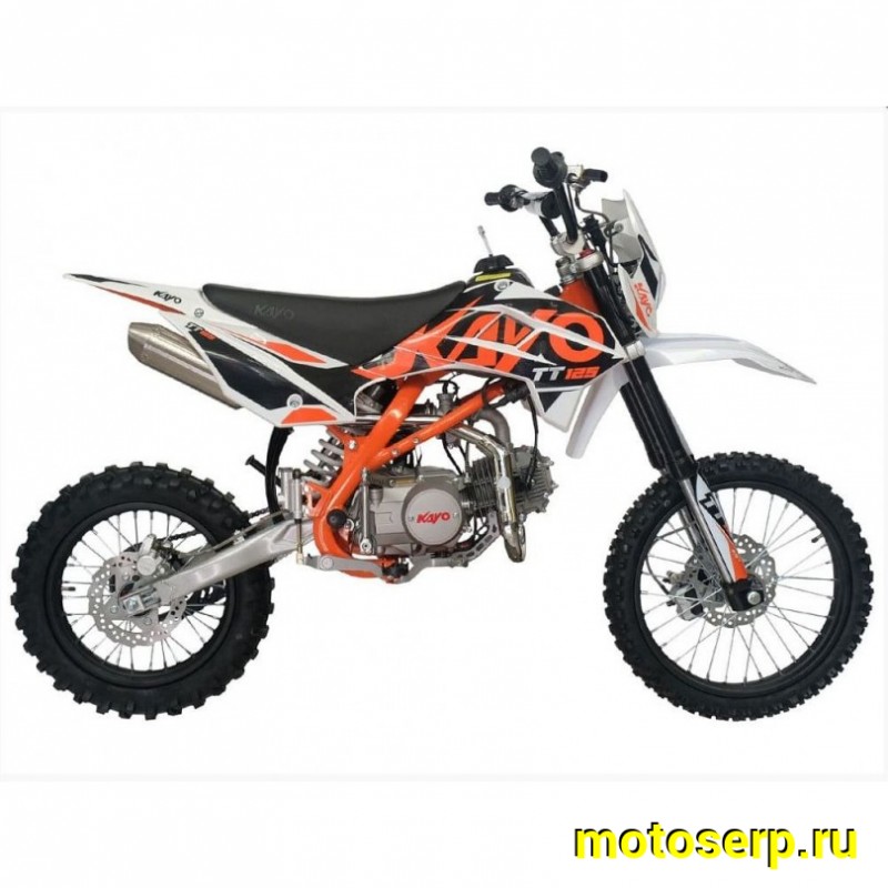 Купить  Питбайк KAYO Basic K125 17/14 KRZ (механ. сцепл., кикстартер)  (шт) (SM купить с доставкой по Москве и России, цена, технические характеристики, комплектация фото  - motoserp.ru