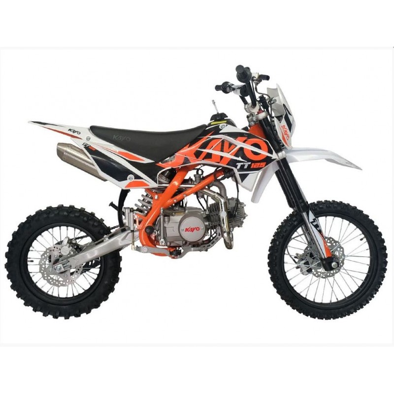 Купить  Питбайк KAYO Basic K125 17/14 KRZ (механ. сцепл., кикстартер)  (шт) (SM купить с доставкой по Москве и России, цена, технические характеристики, комплектация фото  - motoserp.ru
