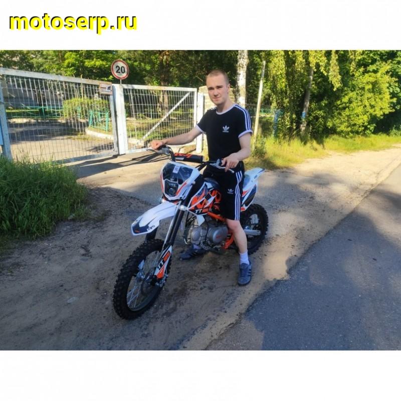 Купить  Питбайк KAYO Basic K125 17/14 KRZ (механ. сцепл., кикстартер)  (шт) (SM купить с доставкой по Москве и России, цена, технические характеристики, комплектация фото  - motoserp.ru