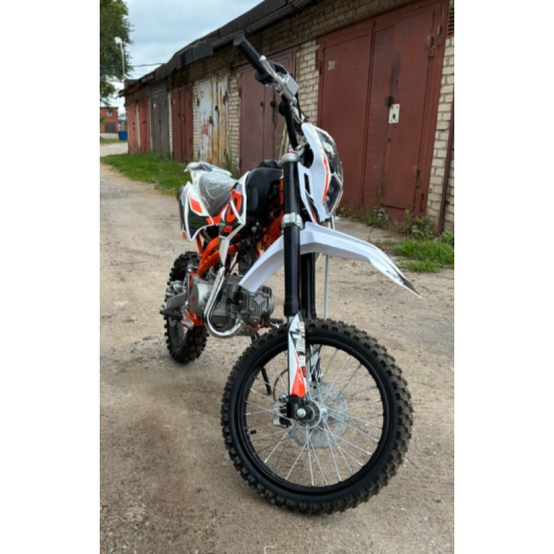 Купить  Питбайк KAYO Basic K125 17/14 KRZ (механ. сцепл., кикстартер)  (шт) (SM купить с доставкой по Москве и России, цена, технические характеристики, комплектация фото  - motoserp.ru
