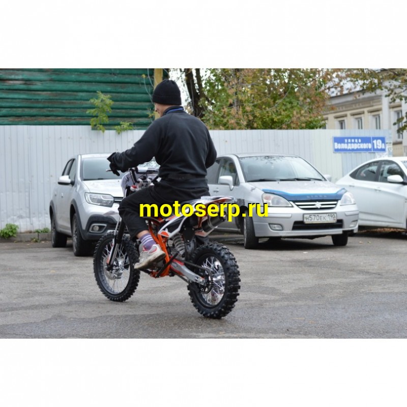 Купить  Питбайк KAYO BASIC K125EM 17/14 KRZ (механ. сцепл., эл. стартер 2024 г.) (шт) (SM (ФОТО купить с доставкой по Москве и России, цена, технические характеристики, комплектация фото  - motoserp.ru
