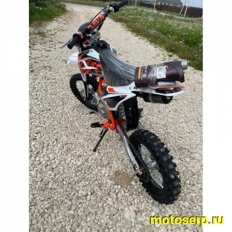 Купить  Питбайк KAYO Basic K125EM 17/14 KRZ (механ. сцепл., эл. стартер) (шт) (SM  купить с доставкой по Москве и России, цена, технические характеристики, комплектация фото  - motoserp.ru