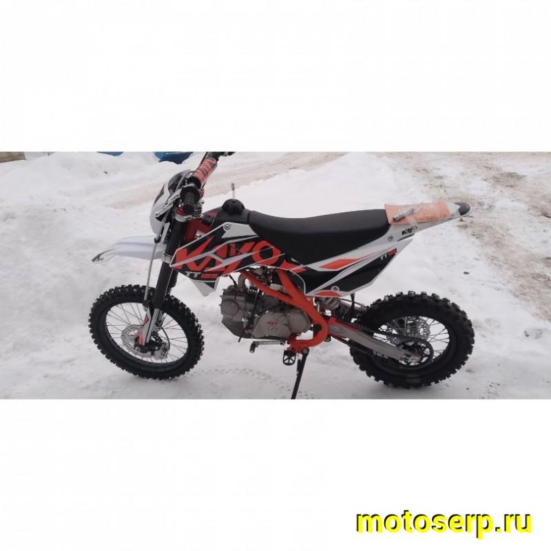 Купить  Питбайк KAYO Basic K125EM 17/14 KRZ (механ. сцепл., эл. стартер) (шт) (SM  купить с доставкой по Москве и России, цена, технические характеристики, комплектация фото  - motoserp.ru