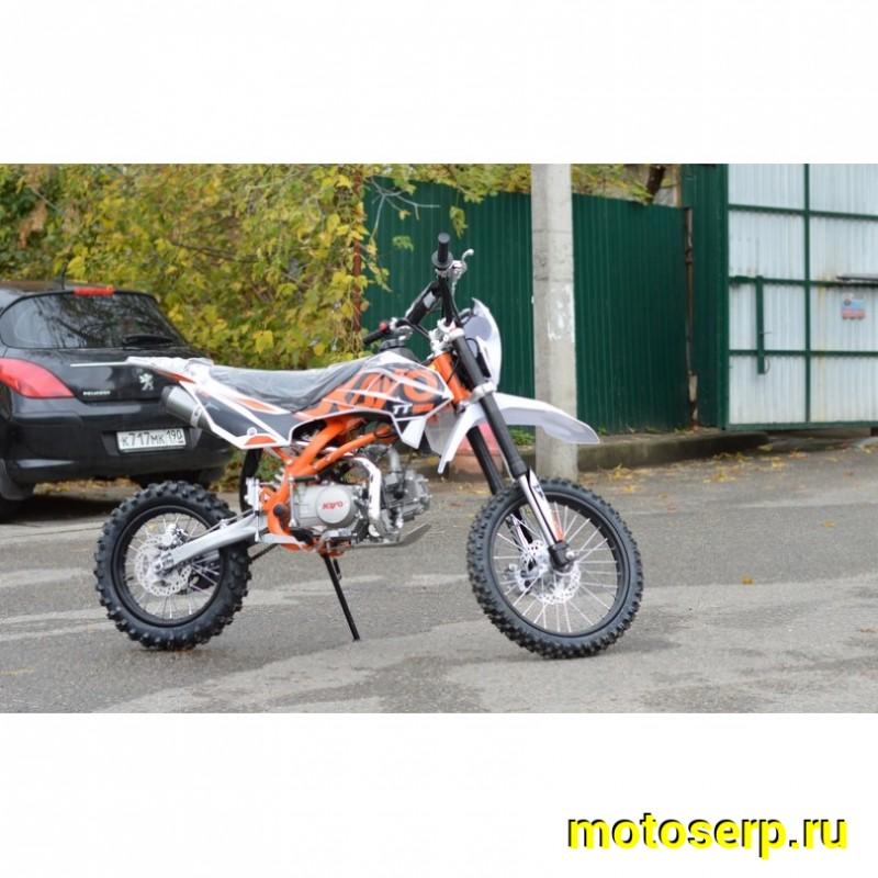 Купить  Питбайк KAYO Basic K125EM 17/14 KRZ (механ. сцепл., эл. стартер) (шт) (SM  купить с доставкой по Москве и России, цена, технические характеристики, комплектация фото  - motoserp.ru