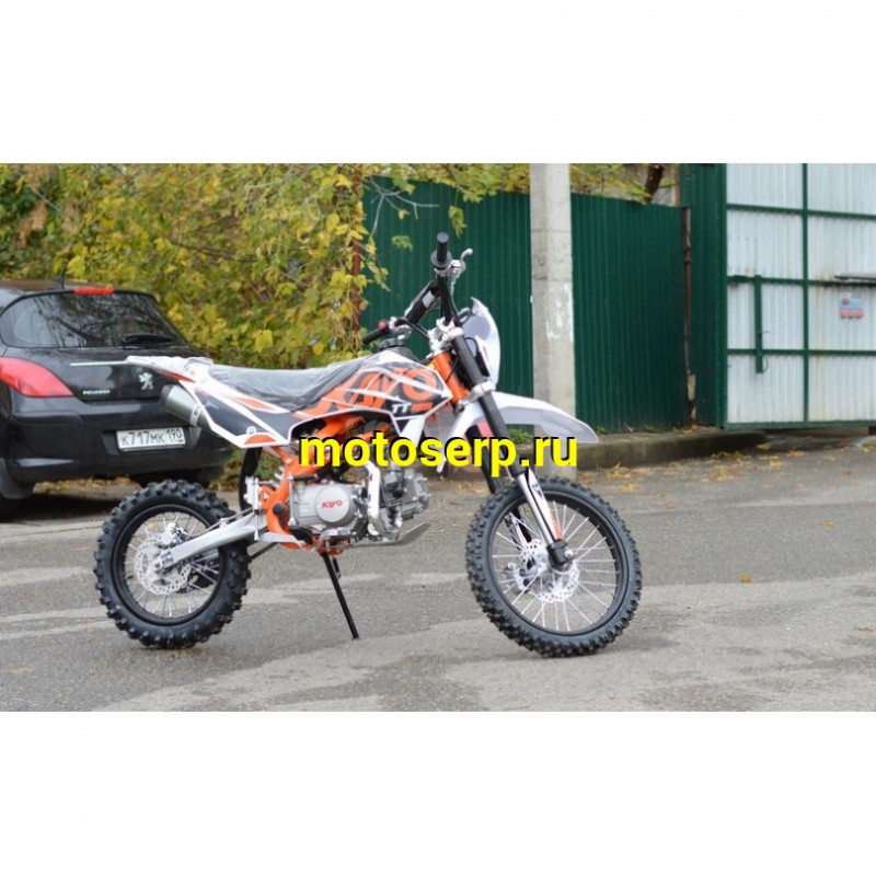 Купить  Питбайк KAYO BASIC K125EM 17/14 KRZ (механ. сцепл., эл. стартер 2024 г.) (шт) (SM (ФОТО купить с доставкой по Москве и России, цена, технические характеристики, комплектация фото  - motoserp.ru