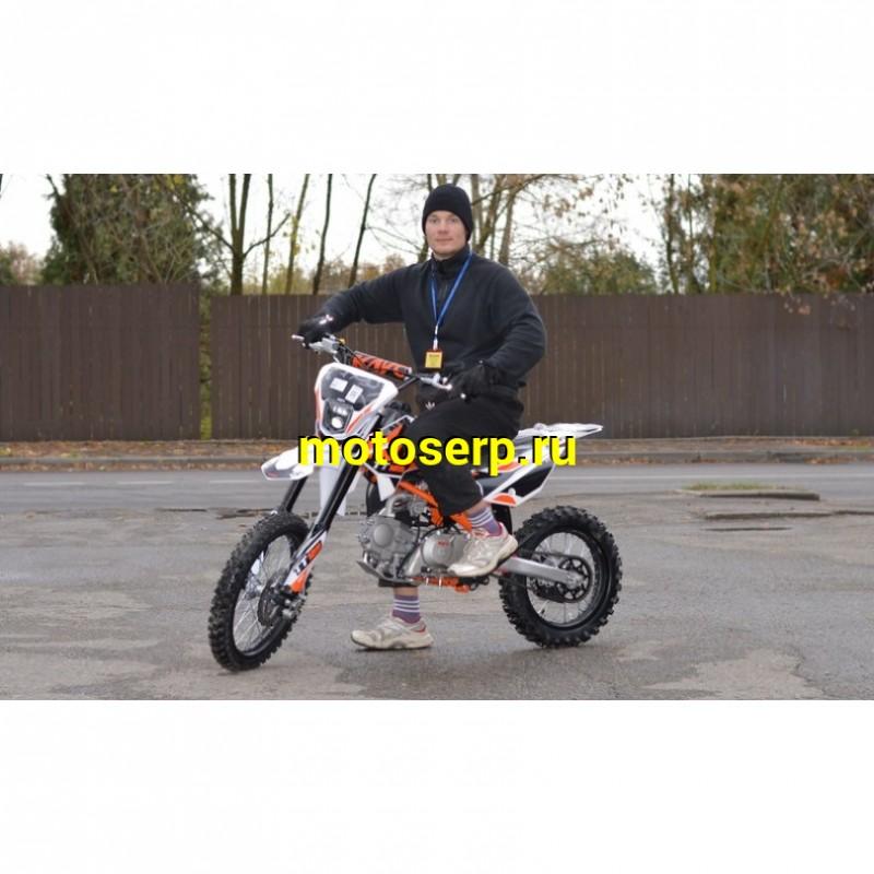 Купить  Питбайк KAYO BASIC K125EM 17/14 KRZ (механ. сцепл., эл. стартер 2024 г.) (шт) (SM (ФОТО купить с доставкой по Москве и России, цена, технические характеристики, комплектация фото  - motoserp.ru