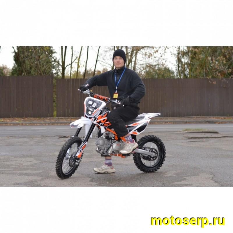 Купить  Питбайк KAYO Basic K125EM 17/14 KRZ (механ. сцепл., эл. стартер) (шт) (SM  купить с доставкой по Москве и России, цена, технические характеристики, комплектация фото  - motoserp.ru