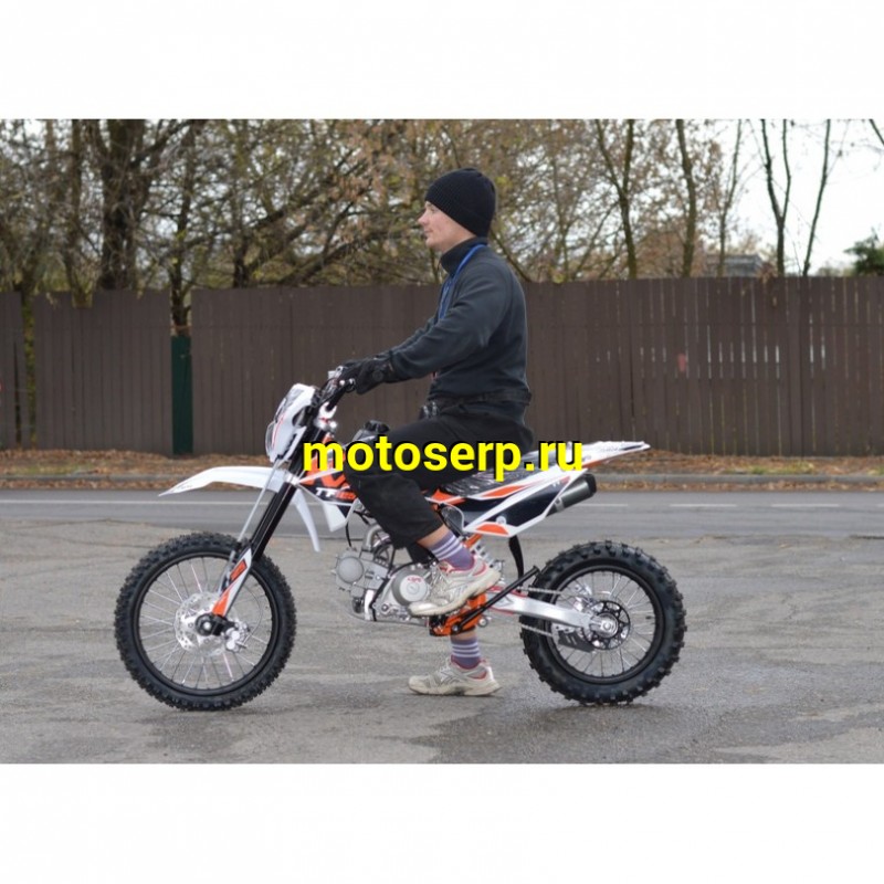 Купить  Питбайк KAYO BASIC K125EM 17/14 KRZ (механ. сцепл., эл. стартер 2024 г.) (шт) (SM (ФОТО купить с доставкой по Москве и России, цена, технические характеристики, комплектация фото  - motoserp.ru