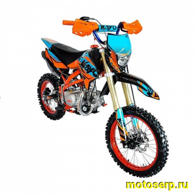 Купить  Питбайк KAYO Evolution K125EM 17/14 KRZ (механ. сцепл., эл. стартер) (шт) (SM  купить с доставкой по Москве и России, цена, технические характеристики, комплектация фото  - motoserp.ru