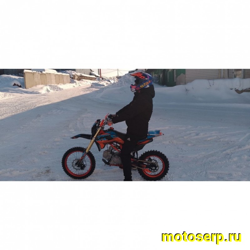 Купить  Питбайк KAYO Evolution K125EM 17/14 KRZ (механ. сцепл., эл. стартер) (шт) (SM  купить с доставкой по Москве и России, цена, технические характеристики, комплектация фото  - motoserp.ru