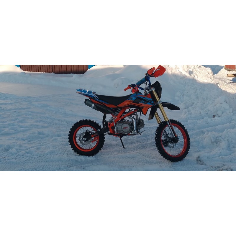 Купить  Питбайк KAYO Evolution K125EM 17/14 KRZ (механ. сцепл., эл. стартер) (шт) (SM  купить с доставкой по Москве и России, цена, технические характеристики, комплектация фото  - motoserp.ru