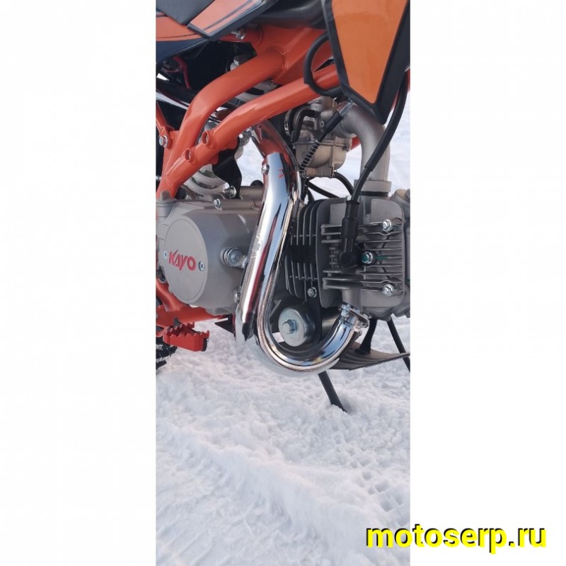 Купить  Питбайк KAYO Evolution K125EM 17/14 KRZ (механ. сцепл., эл. стартер) (шт) (SM  купить с доставкой по Москве и России, цена, технические характеристики, комплектация фото  - motoserp.ru