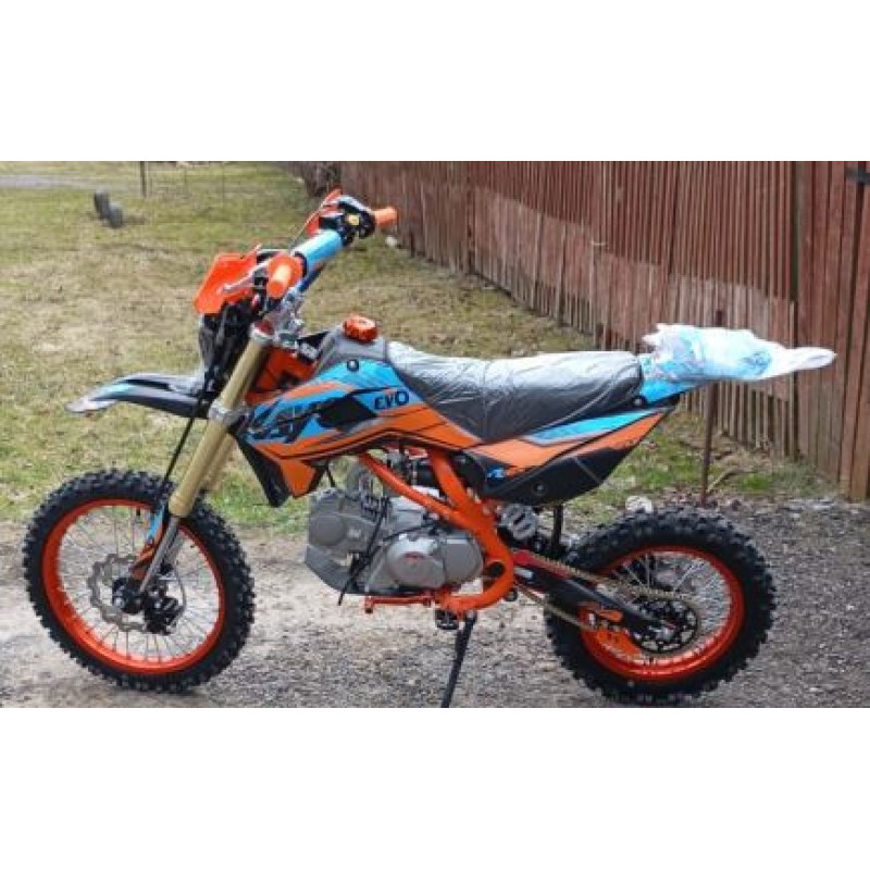 Купить  Питбайк KAYO Evolution K125EM 17/14 KRZ (механ. сцепл., эл. стартер) (шт) (SM  купить с доставкой по Москве и России, цена, технические характеристики, комплектация фото  - motoserp.ru