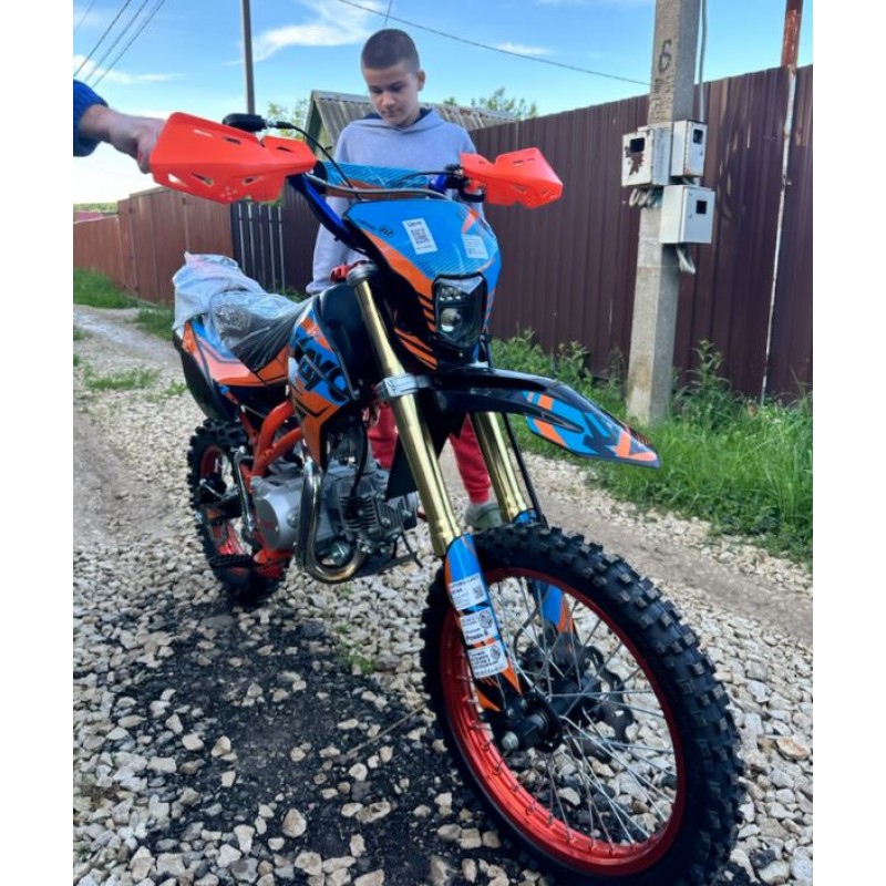 Купить  Питбайк KAYO Evolution K125EM 17/14 KRZ (механ. сцепл., эл. стартер) (шт) (SM  купить с доставкой по Москве и России, цена, технические характеристики, комплектация фото  - motoserp.ru