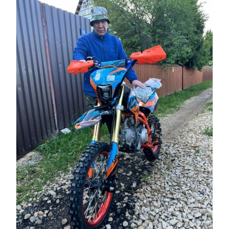 Купить  Питбайк KAYO Evolution K125EM 17/14 KRZ (механ. сцепл., эл. стартер) (шт) (SM  купить с доставкой по Москве и России, цена, технические характеристики, комплектация фото  - motoserp.ru