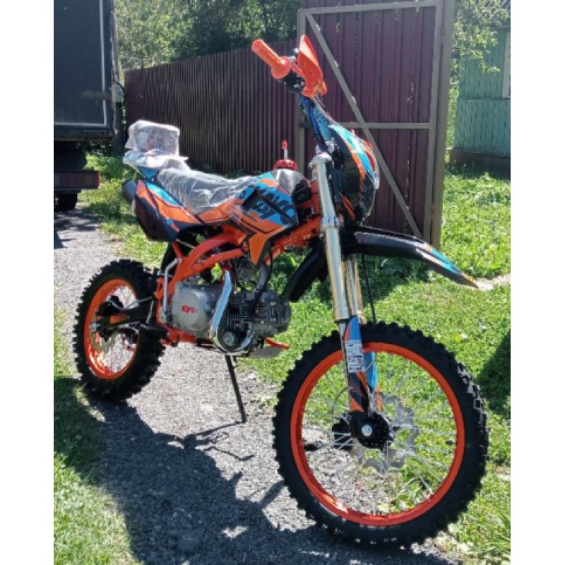 Купить  Питбайк KAYO Evolution K125EM 17/14 KRZ (механ. сцепл., эл. стартер) (шт) (SM  купить с доставкой по Москве и России, цена, технические характеристики, комплектация фото  - motoserp.ru