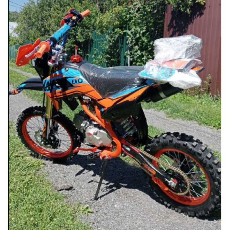 Купить  Питбайк KAYO Evolution K125EM 17/14 KRZ (механ. сцепл., эл. стартер) (шт) (SM  купить с доставкой по Москве и России, цена, технические характеристики, комплектация фото  - motoserp.ru