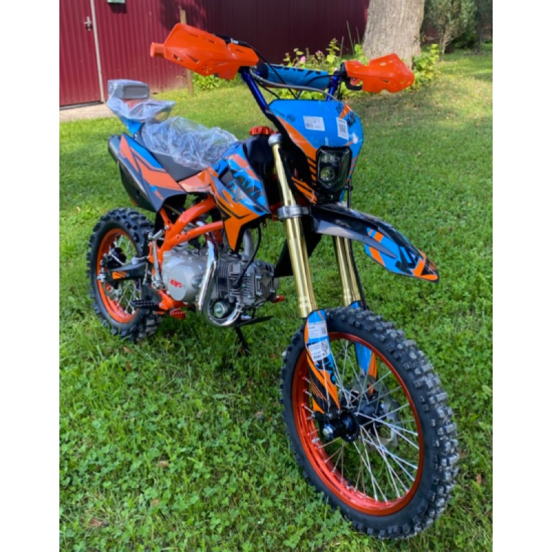 Купить  Питбайк KAYO Evolution K125EM 17/14 KRZ (механ. сцепл., эл. стартер) (шт) (SM  купить с доставкой по Москве и России, цена, технические характеристики, комплектация фото  - motoserp.ru