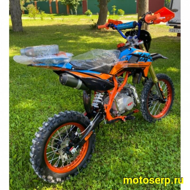 Купить  Питбайк KAYO Evolution K125EM 17/14 KRZ (механ. сцепл., эл. стартер) (шт) (SM  купить с доставкой по Москве и России, цена, технические характеристики, комплектация фото  - motoserp.ru