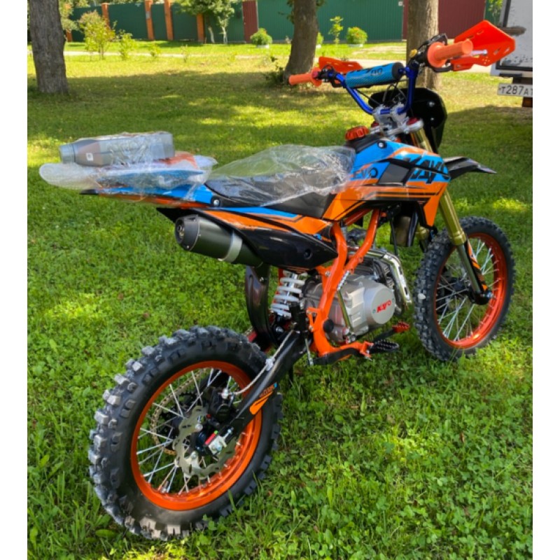 Купить  Питбайк KAYO Evolution K125EM 17/14 KRZ (механ. сцепл., эл. стартер) (шт) (SM  купить с доставкой по Москве и России, цена, технические характеристики, комплектация фото  - motoserp.ru