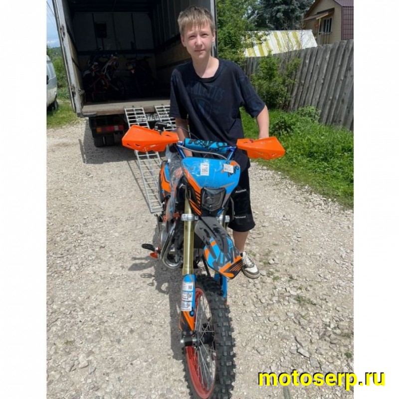 Купить  Питбайк KAYO Evolution K125EM 17/14 KRZ (механ. сцепл., эл. стартер) (шт) (SM  купить с доставкой по Москве и России, цена, технические характеристики, комплектация фото  - motoserp.ru