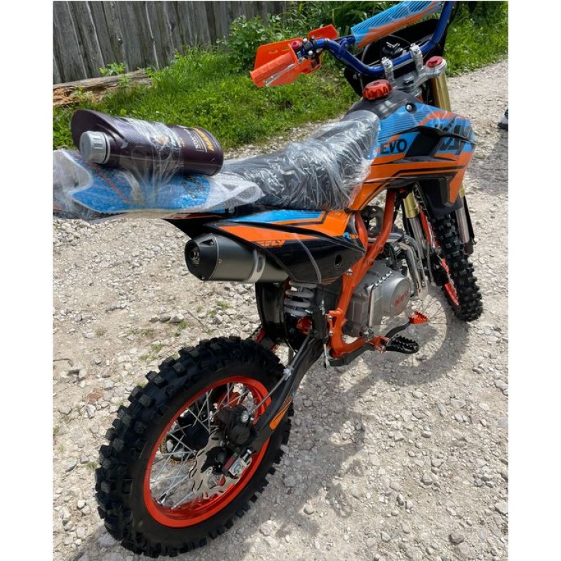 Купить  Питбайк KAYO Evolution K125EM 17/14 KRZ (механ. сцепл., эл. стартер) (шт) (SM  купить с доставкой по Москве и России, цена, технические характеристики, комплектация фото  - motoserp.ru