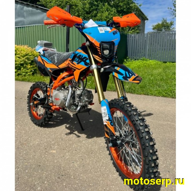 Купить  Питбайк KAYO Evolution K125EM 17/14 KRZ (механ. сцепл., эл. стартер) (шт) (SM  купить с доставкой по Москве и России, цена, технические характеристики, комплектация фото  - motoserp.ru