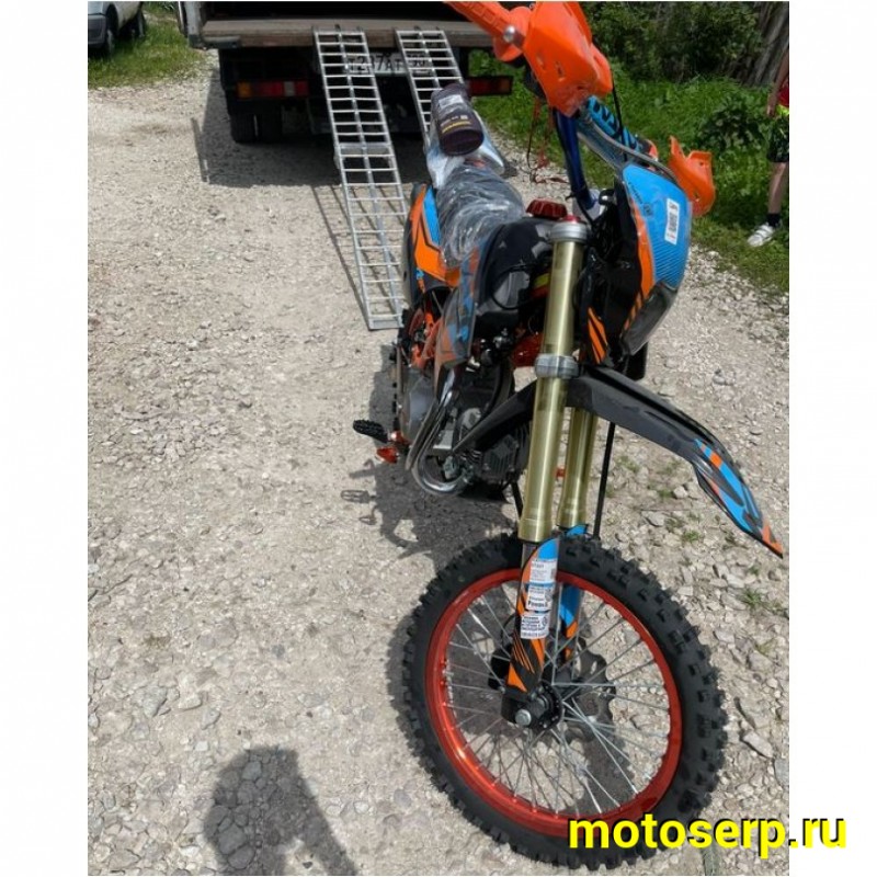 Купить  Питбайк KAYO Evolution K125EM 17/14 KRZ (механ. сцепл., эл. стартер) (шт) (SM  купить с доставкой по Москве и России, цена, технические характеристики, комплектация фото  - motoserp.ru