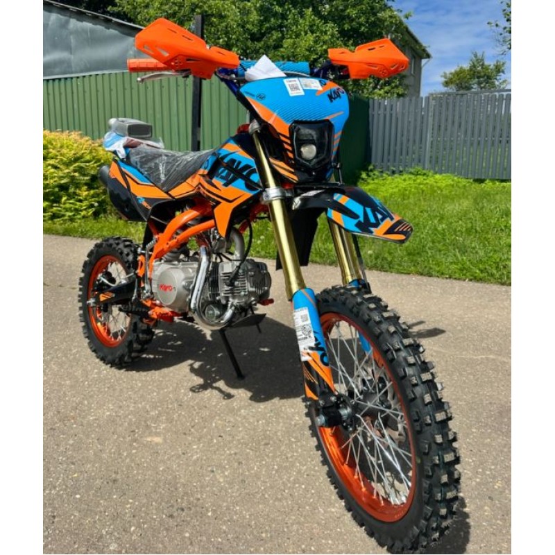 Купить  Питбайк KAYO Evolution K125EM 17/14 KRZ (механ. сцепл., эл. стартер) (шт) (SM  купить с доставкой по Москве и России, цена, технические характеристики, комплектация фото  - motoserp.ru
