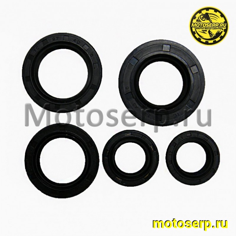 Купить  Сальники двигателя Suzuki AD-50 (24*43*6, 25*37*6, 27*40*6, 17*27*7, 17*28*5.5) (комп) (TATA 10077843 купить с доставкой по Москве и России, цена, технические характеристики, комплектация фото  - motoserp.ru