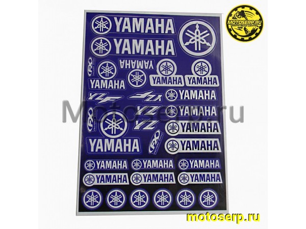 Купить  Наклейки (набор) "Yamaha" (25х35) (МК DS 3613 купить с доставкой по Москве и России, цена, технические характеристики, комплектация фото  - motoserp.ru