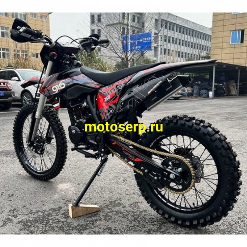 Купить  Мотоцикл Кросс/Эндуро HOT MOT OXO BASE 250 M (CS250M), 172FMM-3A 21/18". (RB-GR-008) (спортинв) (шт) (ФОТО купить с доставкой по Москве и России, цена, технические характеристики, комплектация фото  - motoserp.ru