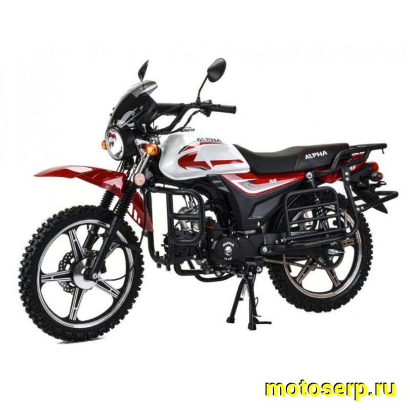 Купить  Мопед Motoland Альфа Forester RS 11 (LM48-B) черный (A) 17/17 (шт) 0110 (ML 12500 (ФОТО купить с доставкой по Москве и России, цена, технические характеристики, комплектация фото  - motoserp.ru