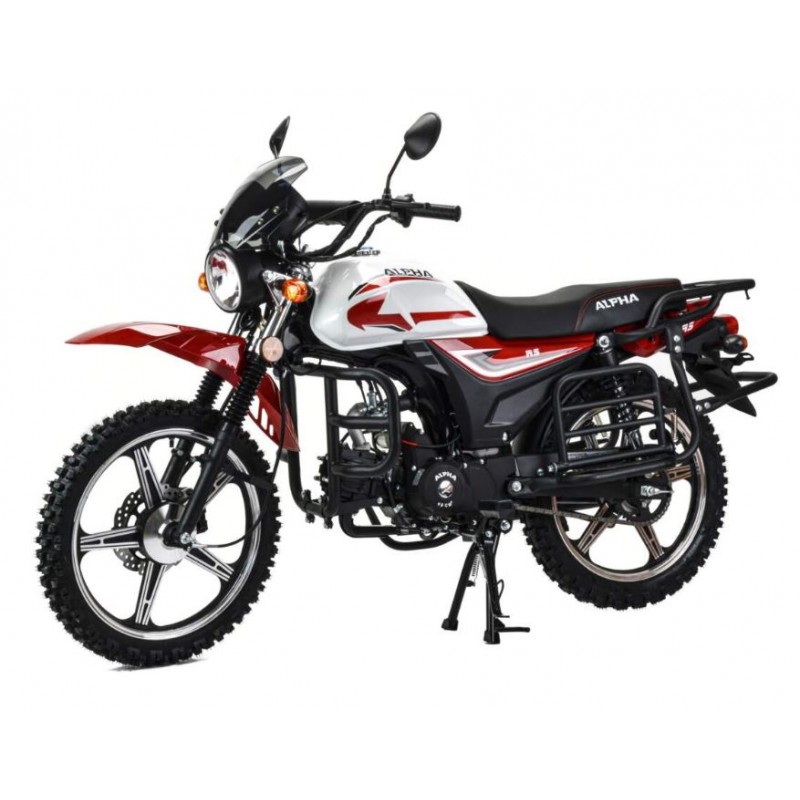 Купить  Мопед Motoland Альфа Forester RS 11 (LM48-B) черный (A) 17/17 (шт) 0110 (ML 12500 (ФОТО купить с доставкой по Москве и России, цена, технические характеристики, комплектация фото  - motoserp.ru