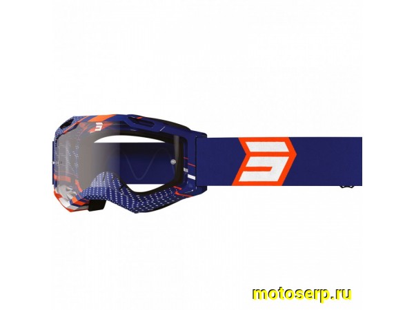 Купить  Очки мото Кросс Shot Assault 2.0 DROP синий/оранжевый (шт) (0 купить с доставкой по Москве и России, цена, технические характеристики, комплектация фото  - motoserp.ru