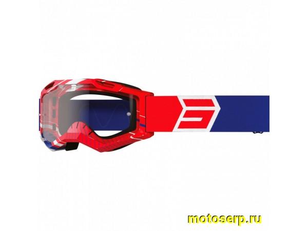 Купить  Очки мото Кросс Shot Assault 2.0 DROP красный/синий/белый (шт) (0 купить с доставкой по Москве и России, цена, технические характеристики, комплектация фото  - motoserp.ru