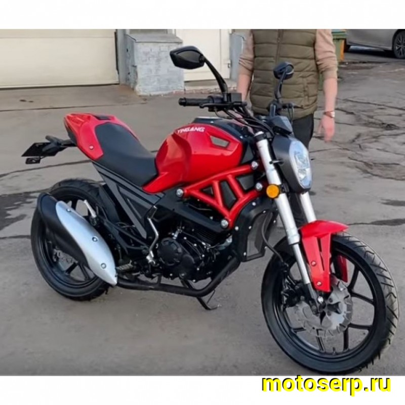 Купить  Мопед VMC Monster 50 (репл DUCATI)  4так; 50cc; колеса 17"литые; 4пер, эл. старт;  (шт) 01250 (Vento купить с доставкой по Москве и России, цена, технические характеристики, комплектация фото  - motoserp.ru