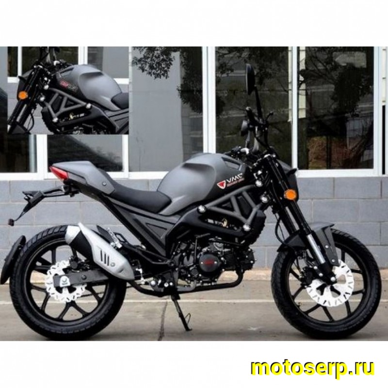 Купить  Мопед VMC Monster 50 (репл DUCATI)  4так; 50cc; колеса 17"литые; 4пер, эл. старт;  (шт) 01250 (Vento купить с доставкой по Москве и России, цена, технические характеристики, комплектация фото  - motoserp.ru
