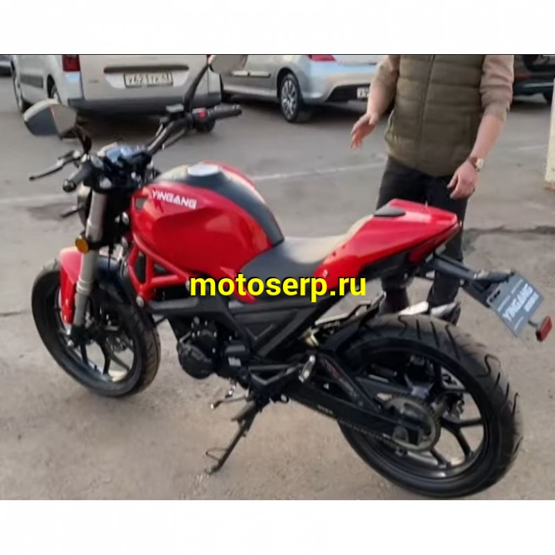 Купить  Мопед VENTO MONSTER 50 (репл DUCATI)  4так; 50cc; колеса 17"литые; 4пер, эл. старт;  (шт) 01250 (Vento купить с доставкой по Москве и России, цена, технические характеристики, комплектация фото  - motoserp.ru