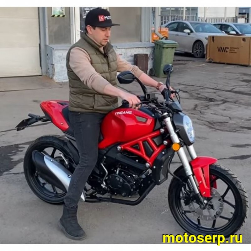 Купить  Мопед VMC Monster 50 (репл DUCATI)  4так; 50cc; колеса 17"литые; 4пер, эл. старт;  (шт) 01250 (Vento купить с доставкой по Москве и России, цена, технические характеристики, комплектация фото  - motoserp.ru