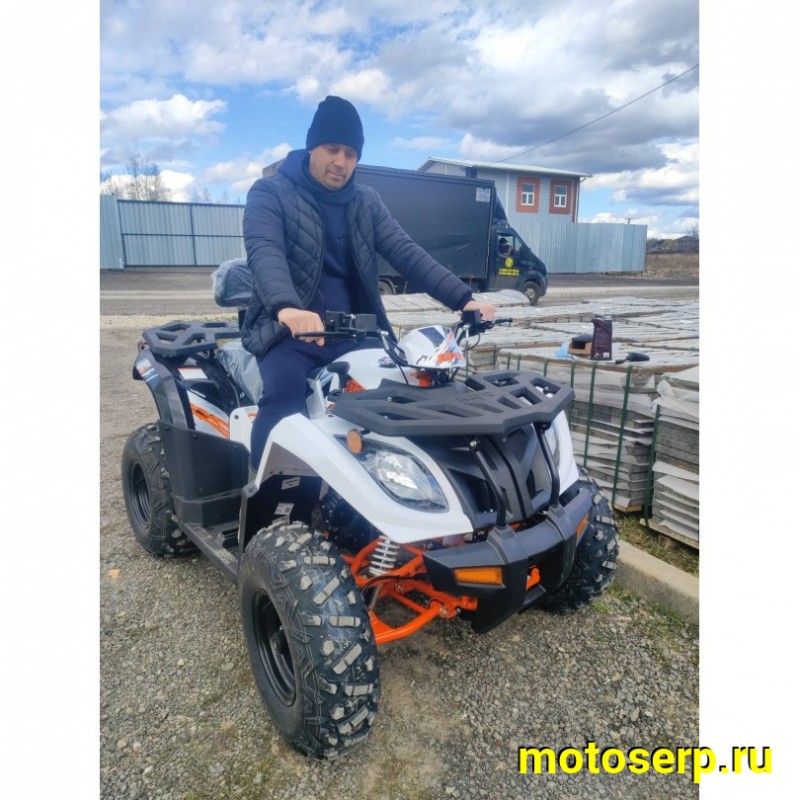 Купить  300cc Квадроцикл KAYO AU300 Carb БЕЛЫЙ (ПТС) 300сс, 10/10",  электростарт, диск/диск, приборка (шт) (SM (ФОТО купить с доставкой по Москве и России, цена, технические характеристики, комплектация фото  - motoserp.ru