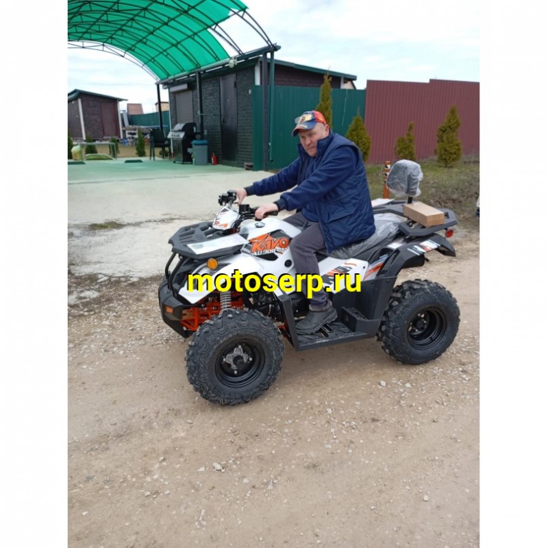 Купить  300cc Квадроцикл KAYO AU300 Carb БЕЛЫЙ (ПТС) 300сс, 10/10",  электростарт, диск/диск, приборка (шт) (SM (ФОТО купить с доставкой по Москве и России, цена, технические характеристики, комплектация фото  - motoserp.ru