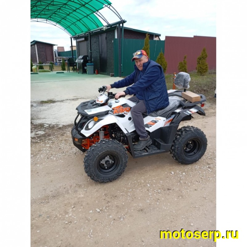 Купить  300cc Квадроцикл KAYO AU300 Carb БЕЛЫЙ (ПТС) 300сс, 10/10",  электростарт, диск/диск, приборка (шт) (SM (ФОТО купить с доставкой по Москве и России, цена, технические характеристики, комплектация фото  - motoserp.ru